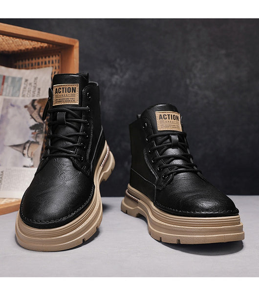 Bota de Trabajo British Style Alta para Hombre - Image 9