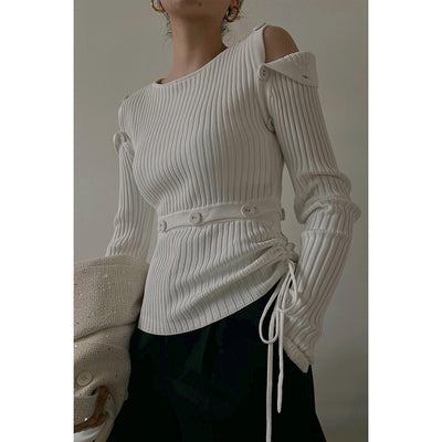 Conjunto de Punto Liso Versátil con Múltiples Formas de Uso - Image 10