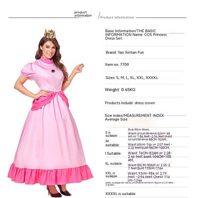 Vestido de Princesa para Halloween y Fiestas Temáticas - Image 23