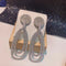 Aretes de Plata 925 Estilo Europeo Ovalados - Elegancia y Temperamento Lujo