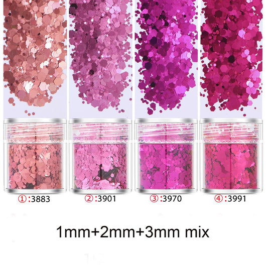 Esmalte de Uñas Láser con Lentejuelas - Juego de Combinación de Colores - Image 10