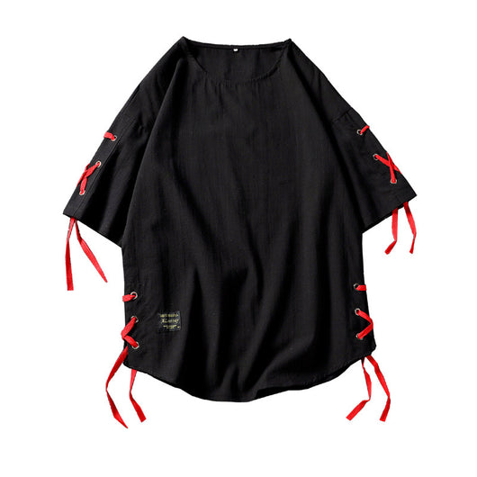 Playera con Caracteres Japoneses de Cinta - Image 2