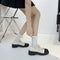 Zapatos Escolares de Cuero para Mujer - Estilo JK Japonés con Suela Gruesa