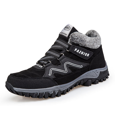 Zapatos de Algodón para Mujer con Forro de Terciopelo Cálido para la Nieve - Image 21