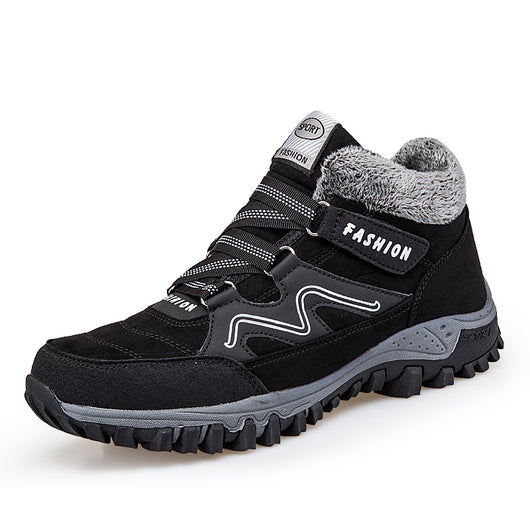 Zapatos de Algodón para Mujer con Forro de Terciopelo Cálido para la Nieve - Image 21