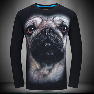 Playera de Manga Larga Impresa en 3D - Image 3