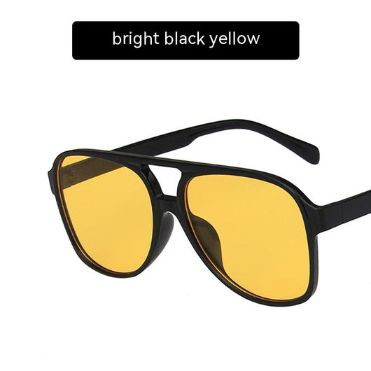 Gafas de Sol Retro Oversized con Doble Puente para Mujer - Image 29
