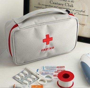 Botiquín de Primeros Auxilios Portátil Grande Rojo para Emergencias, Camping y Viajes - Image 6