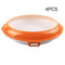 Refrigerator Fresh Keeping Tray Orange 4 Pieces