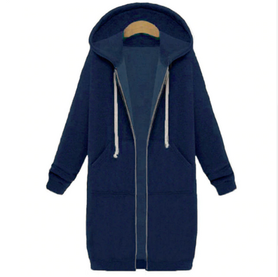 Abrigo Sudadera Térmica con Capucha para Mujer - Tela Gruesa de Invierno - Image 7