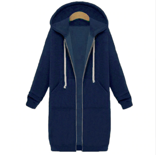 Abrigo Sudadera Térmica con Capucha para Mujer - Tela Gruesa de Invierno - Image 7