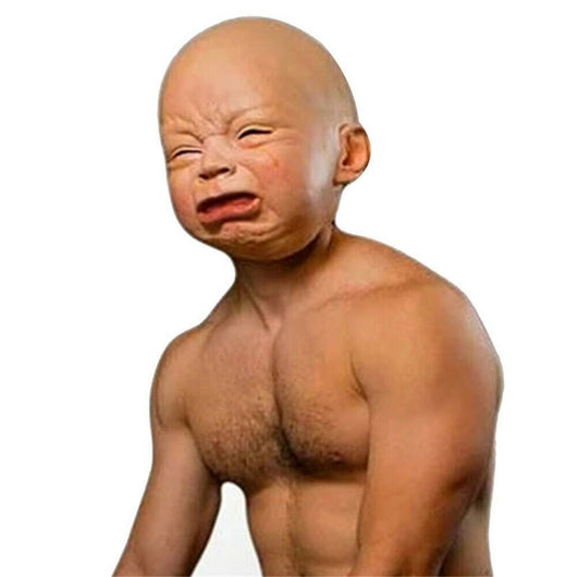 Máscara de Látex de Expresión Triste - Image 2