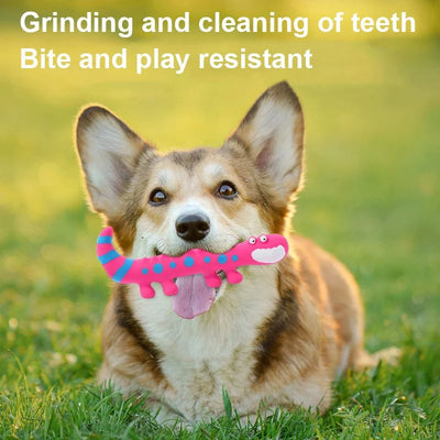 Juguete Masticable Lagartija de Látex con Sonido Chirriante para Perros Pequeños y Medianos - Image 4