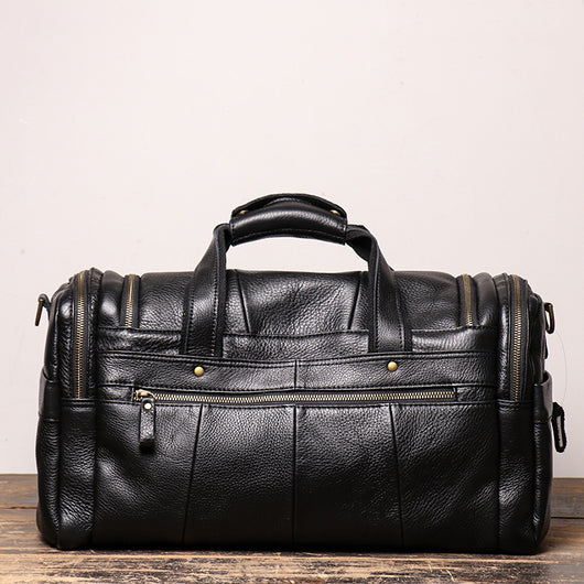 Bolsa de Viaje Retro en Cuero Nubuck - Image 9