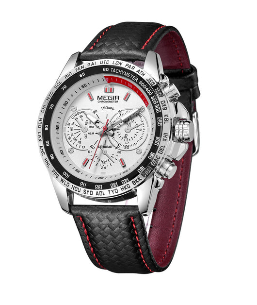 Reloj Deportivo para Hombre con Diseño Luminoso de Tres Ojos - Image 11