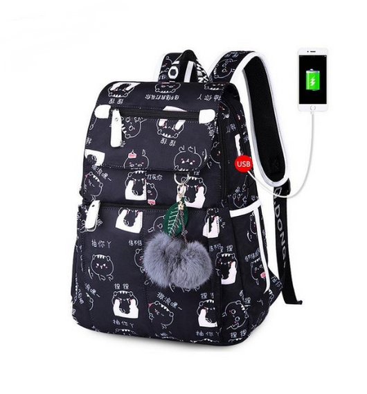 Mochila Estampada para Niñas con Diseño Moderno - Image 7