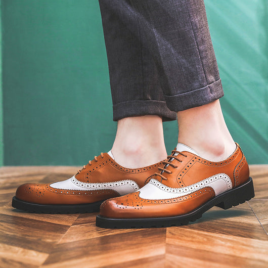Zapatos de Negocios Casual con Bloques de Color - Image 5