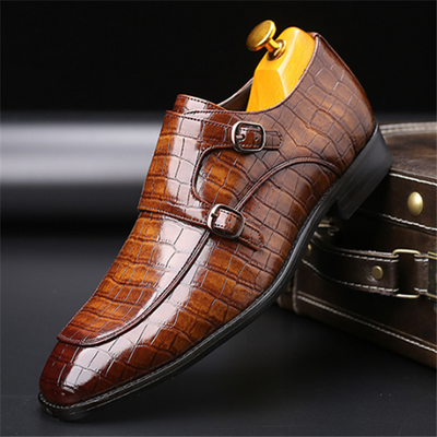 Zapatos de cuero puntiagudos para negocios - Image 6