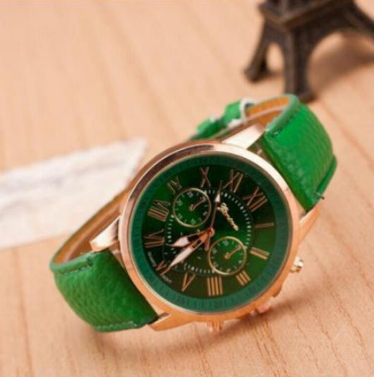 Reloj de Correa Geneva de Tres Ojos - Diseño Doble Cara - Image 15