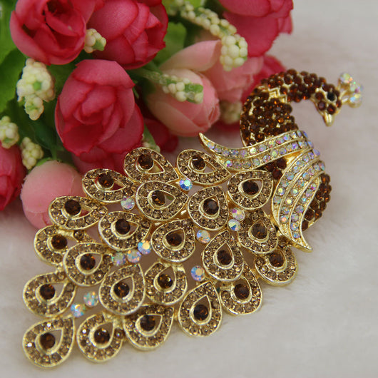 Broche Pavo Real Elegante para Chal y Accesorios - Image 16