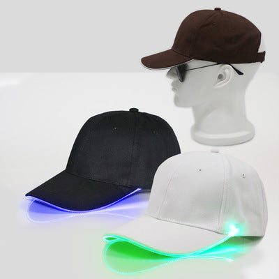 Gorra de Béisbol LED Luminosa para Publicidad y Eventos