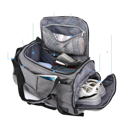 Bolsa Deportiva Multiusos Grande con Compartimentos Húmedo y Seco - Image 5