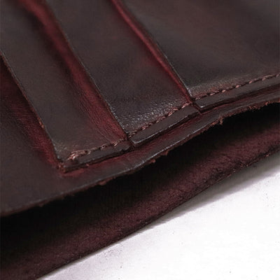 Billetera Vertical Minimalista en Cuero Genuino con Múltiples Compartimientos - Image 19
