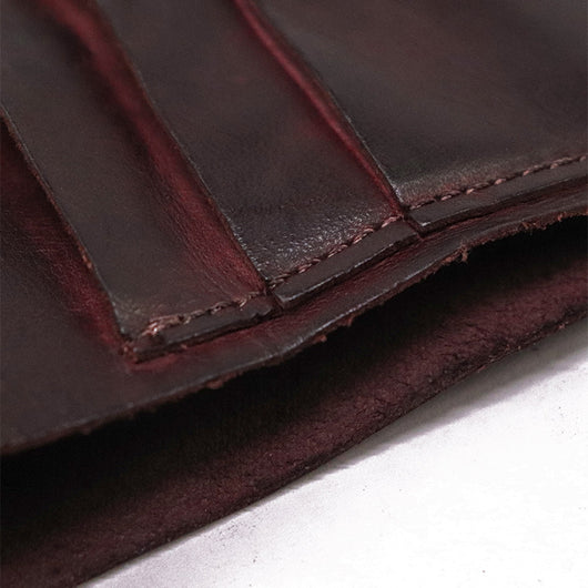 Billetera Vertical Minimalista en Cuero Genuino con Múltiples Compartimientos - Image 19