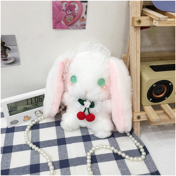 Bolso de Hombro Muñeca Peluche - Diseño Adorable para Niñas