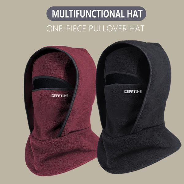Gorro y Bufanda Térmica Integrada para Invierno