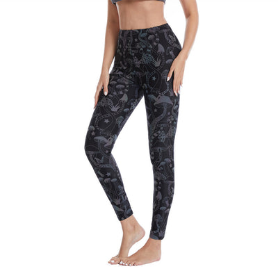 Pantalones Yoga Reflectantes Ajustados para Fitness Mujer - Image 8