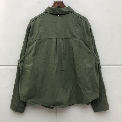Chaqueta Camisa Suelta con Corte Tridimensional y Botones para Hombre y Mujer - Image 2