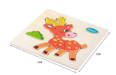 Juguetes Tridimensionales de Madera para Niños - Image 36