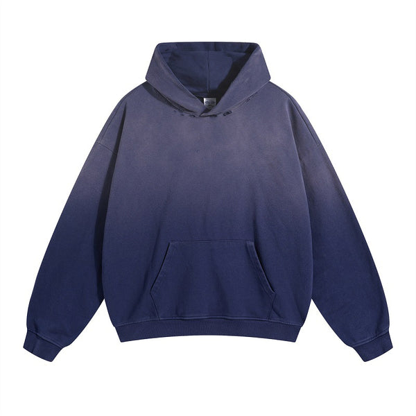 Sudadera Oversized de Moda Otoño Invierno con Detalles Rotos