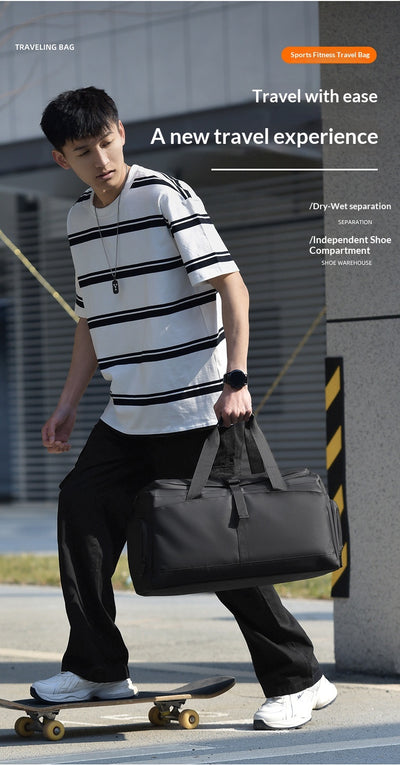 Bolsa de Viaje Fitness Separador Húmedo-Seco para Hombre - Image 30