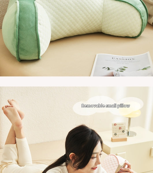 Almohada de Apoyo Lumbar Grande con Relleno Suave - Image 44