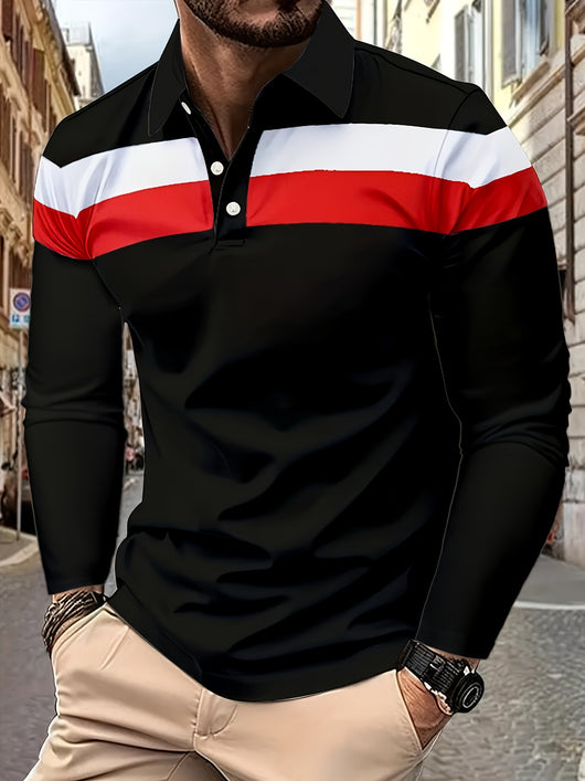 Camisa Casual Slim Fit con Estampado 3D y Cuello Solapa - Image 15