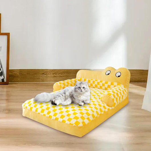 Sofá Cama Acolchado para Mascotas - Cómodo Nido Lavable Antideslizante - Image 8
