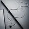 Mens Titanium Steel Necklace That Wont Fade Simple Versatile Jewelry L004A Cylinder