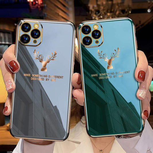 Funda de Teléfono Apple con Electrochapado Elk Premium