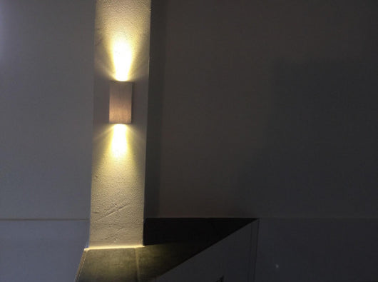 Lámpara de Pared Minimalista Bidireccional en Aluminio para Dormitorio - Image 12