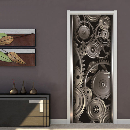 Vinilo Adhesivo 3D para Puerta - Efecto Humo Dinámico - Image 6