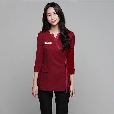 Uniforme de Estética Coreano para Técnicos de Belleza y Salud