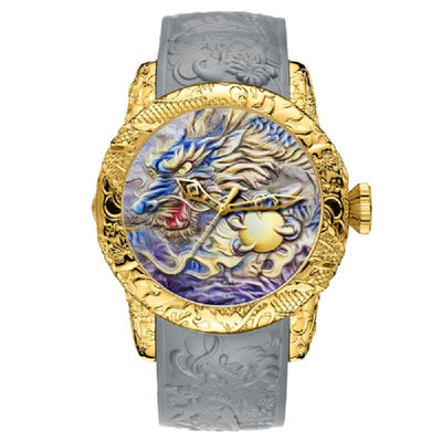 Reloj de Moda Creativa con Dragón para Hombre - Image 10