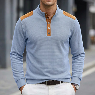 Sudadera Casual Hombre Transpirable de Color Sólido - Image 2