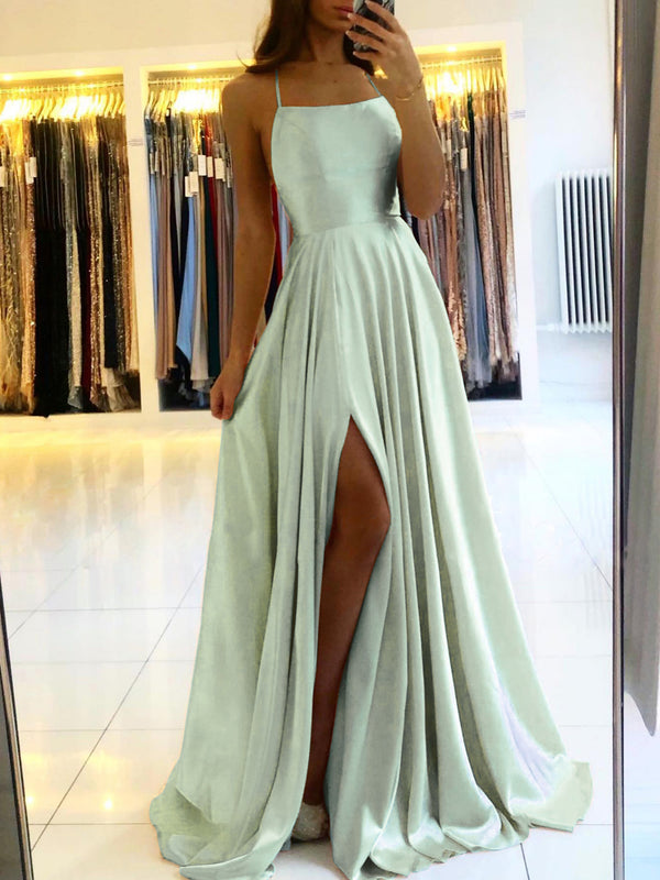 Vestido Elegante Estilo Europeo con Abertura Alta y Espalda Descubierta - Image 9
