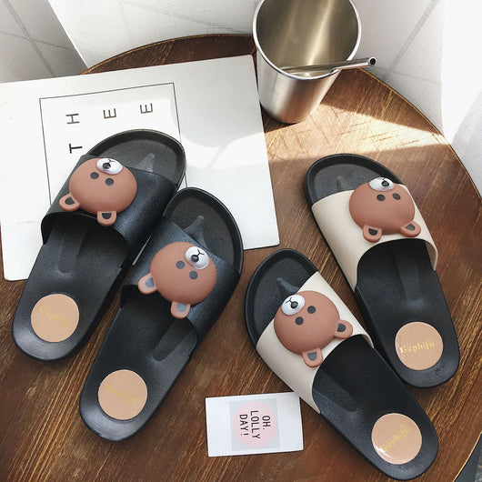 Pantuflas Antideslizantes Cómodas para Mujer - Diseño Coreano Trendy