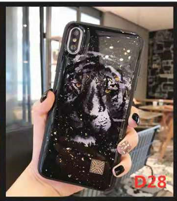 Funda Móvil con Diseño de Rayas Diamante y Onda Puntillada - Image 19