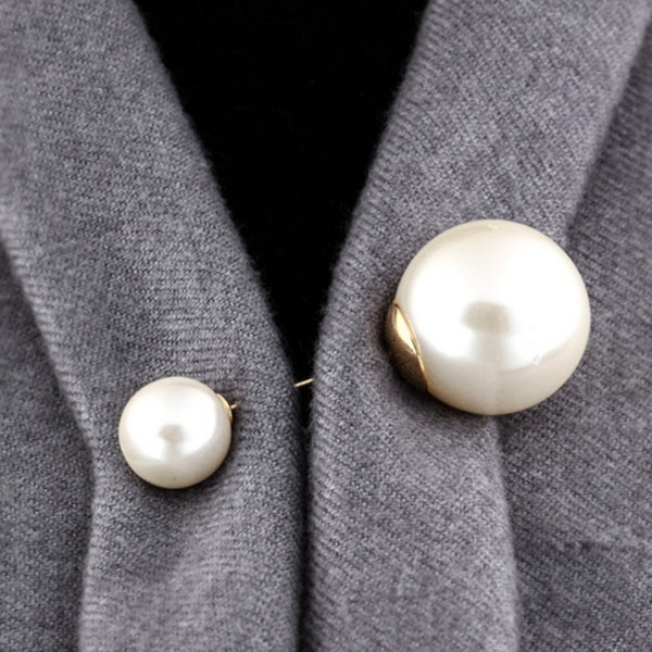 Broche de Perlas Versátil para Combinar con Todo