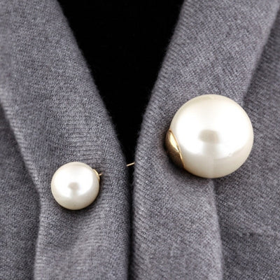 Broche de Perlas Versátil para Combinar con Todo